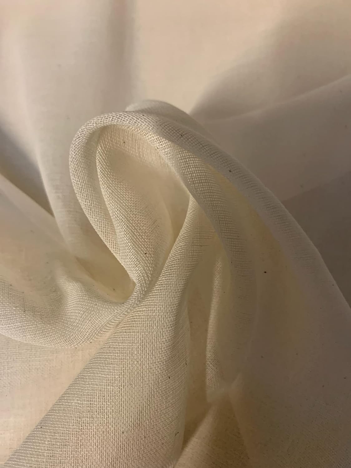 Grade 90 - 64" Unbleached (Natural) Premium Cheesecloth BTY - Click Image to Close