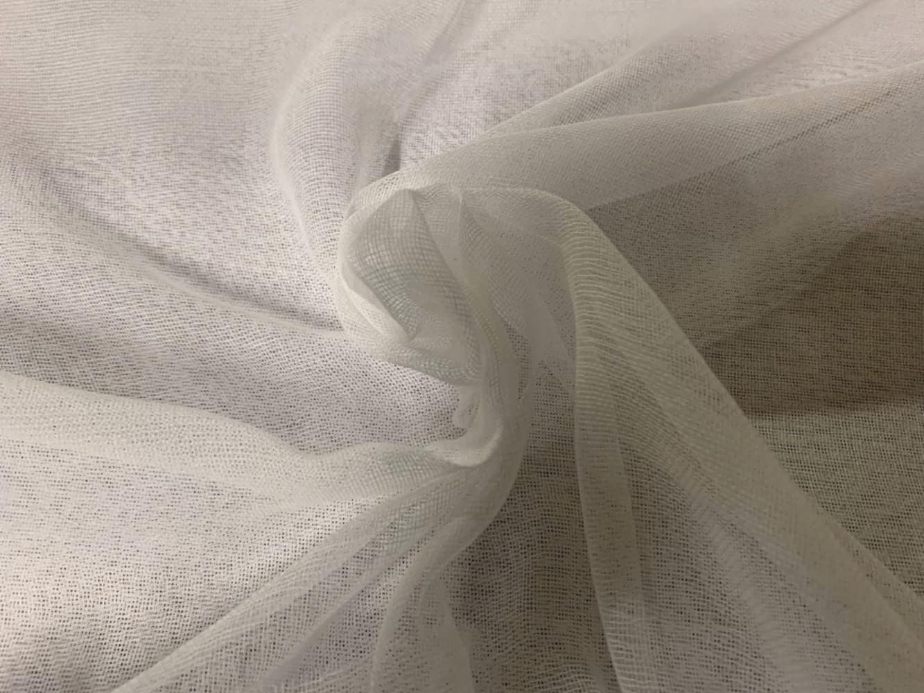 36" Wide Grade 50 White Cheesecloth By The Yard - Click Image to Close