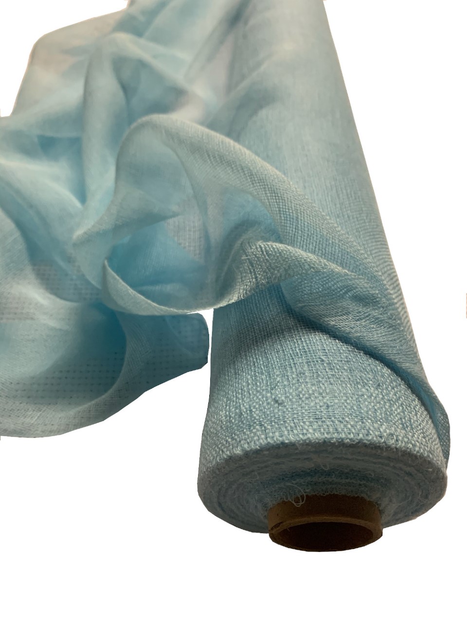 36" Wide Light Blue Cheesecloth 100 Foot Roll - Click Image to Close