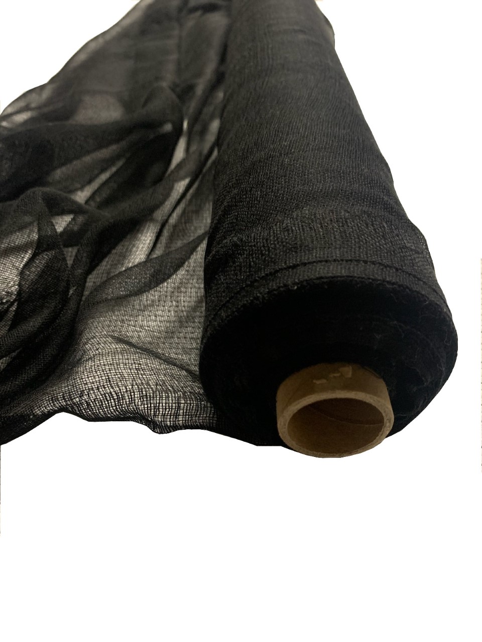 36" Wide Black Cheesecloth 100 Foot Roll