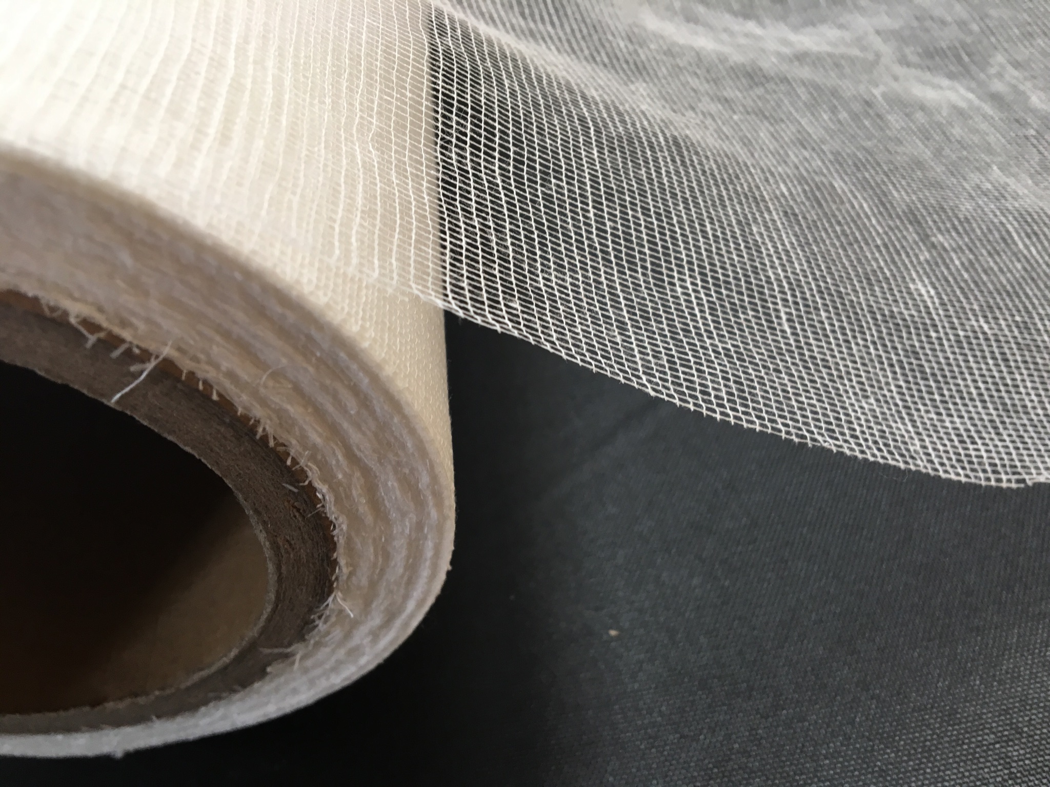 Grade 10 12" Wide Bleached Cheesecloth Roll - 100 Yards - Click Image to Close