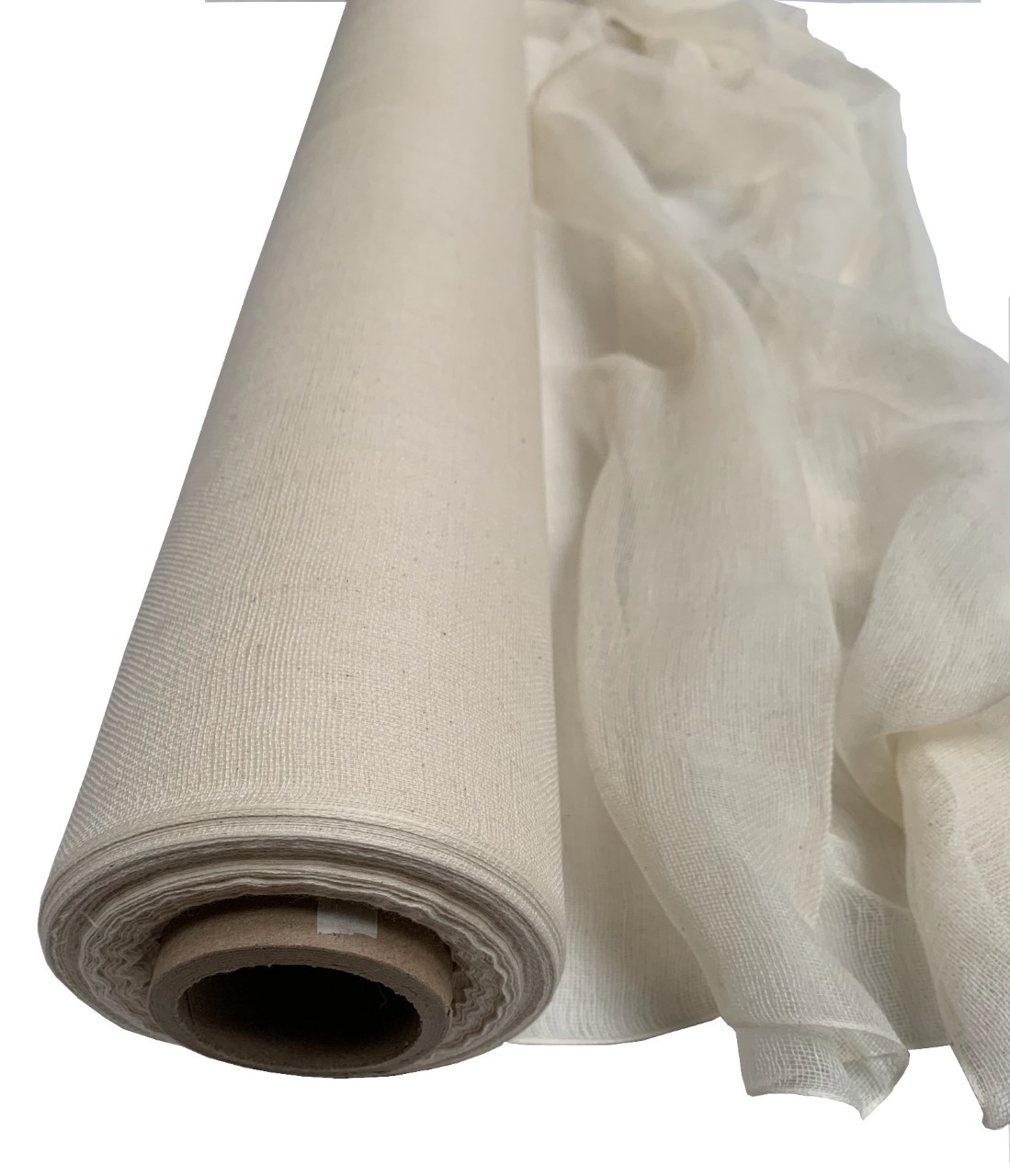 60" Wide Natural Premium Cheesecloth 150 Yard Roll - 100% Cotton
