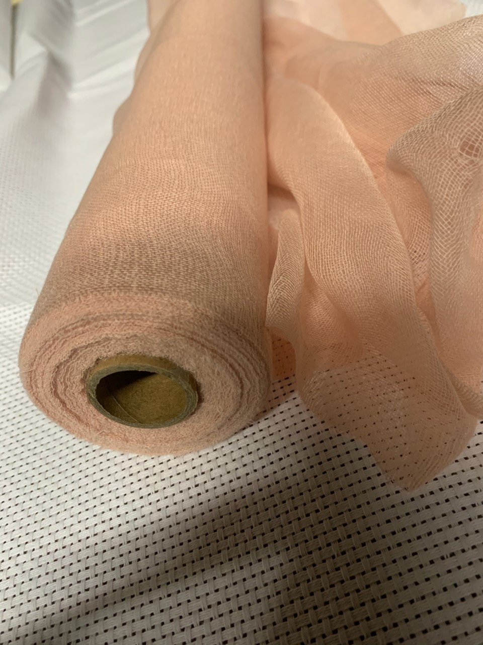 36" Wide Rose Gold Cheesecloth 100 Foot Roll